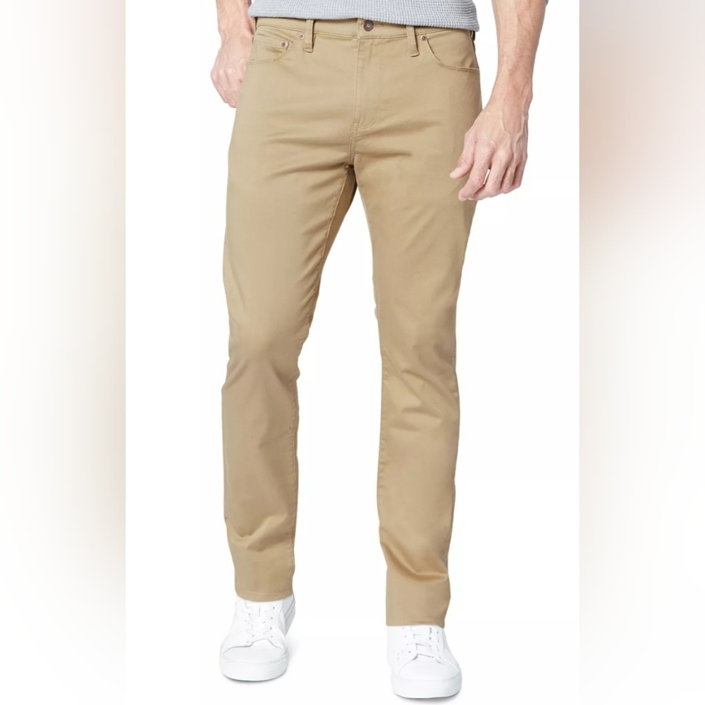 Dockers Alpha Jean Cut Khakis, Slim Fit, Color New British Khaki, Size 29x30